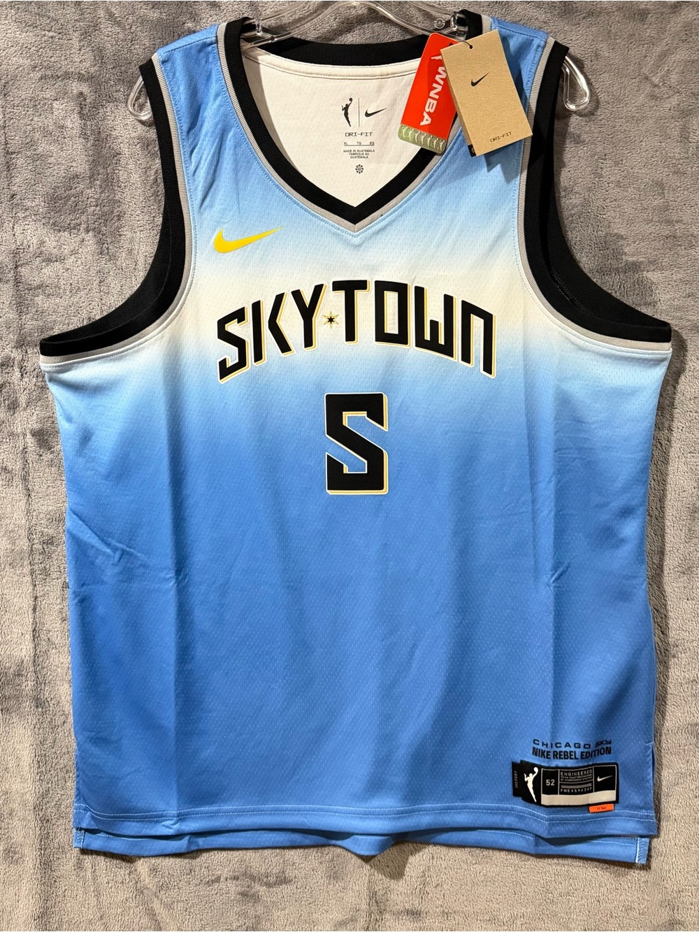 Nike DriFit Reese #5 Chicago Sky 24 WNBA Rebel Edtn Jersey FN0701-464 Wmns Sz XL